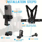 Chest Mount Mobile Holder Strap