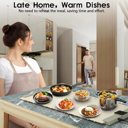 Fast Heating Silicone Food Warming Mat