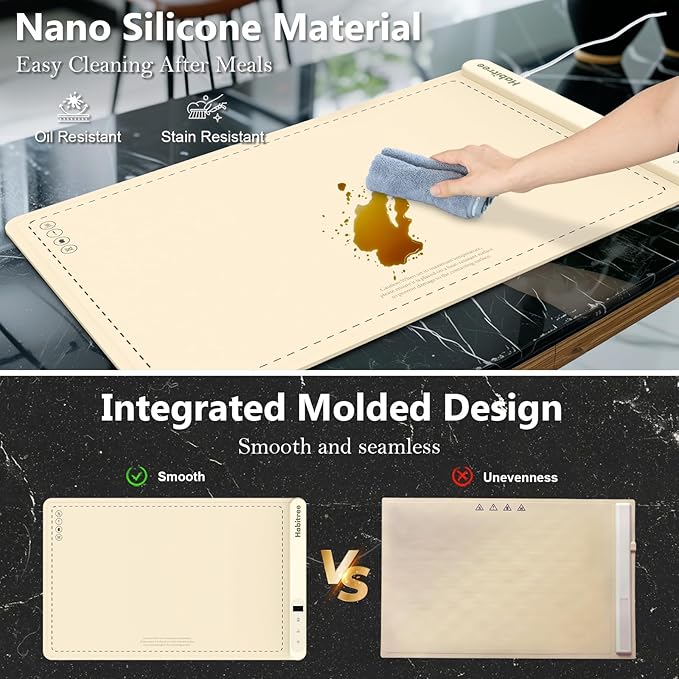 Fast Heating Silicone Food Warming Mat