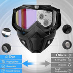 Bike Face Mask Goggles Stylish Design