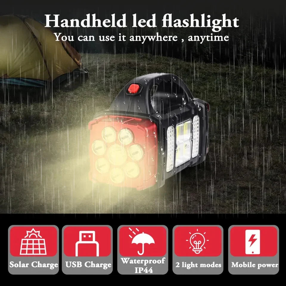 Powerfull Solar Multifunctional Torch
